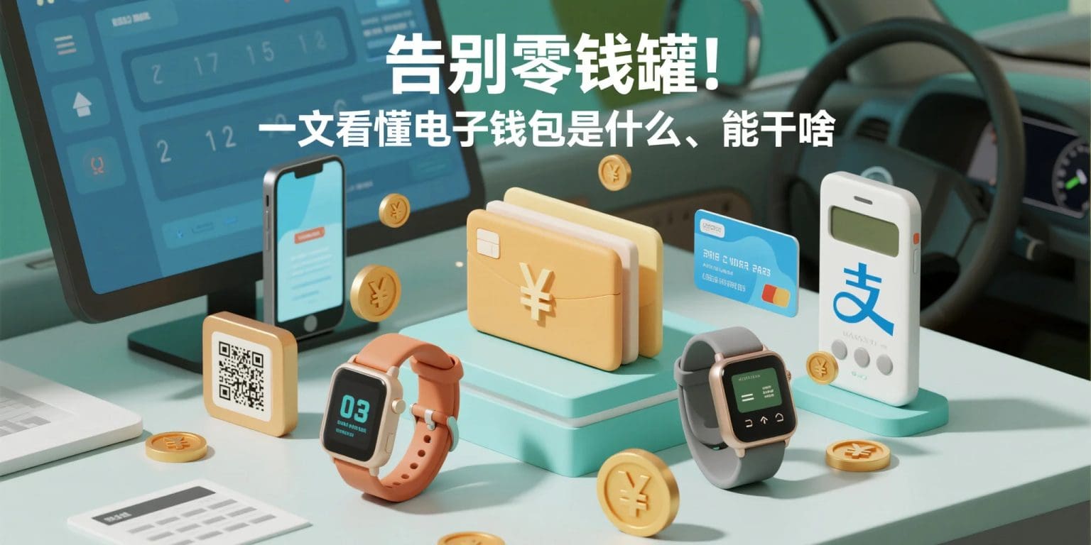 告别零钱罐!一文看懂电子钱包是什么、能干啥
