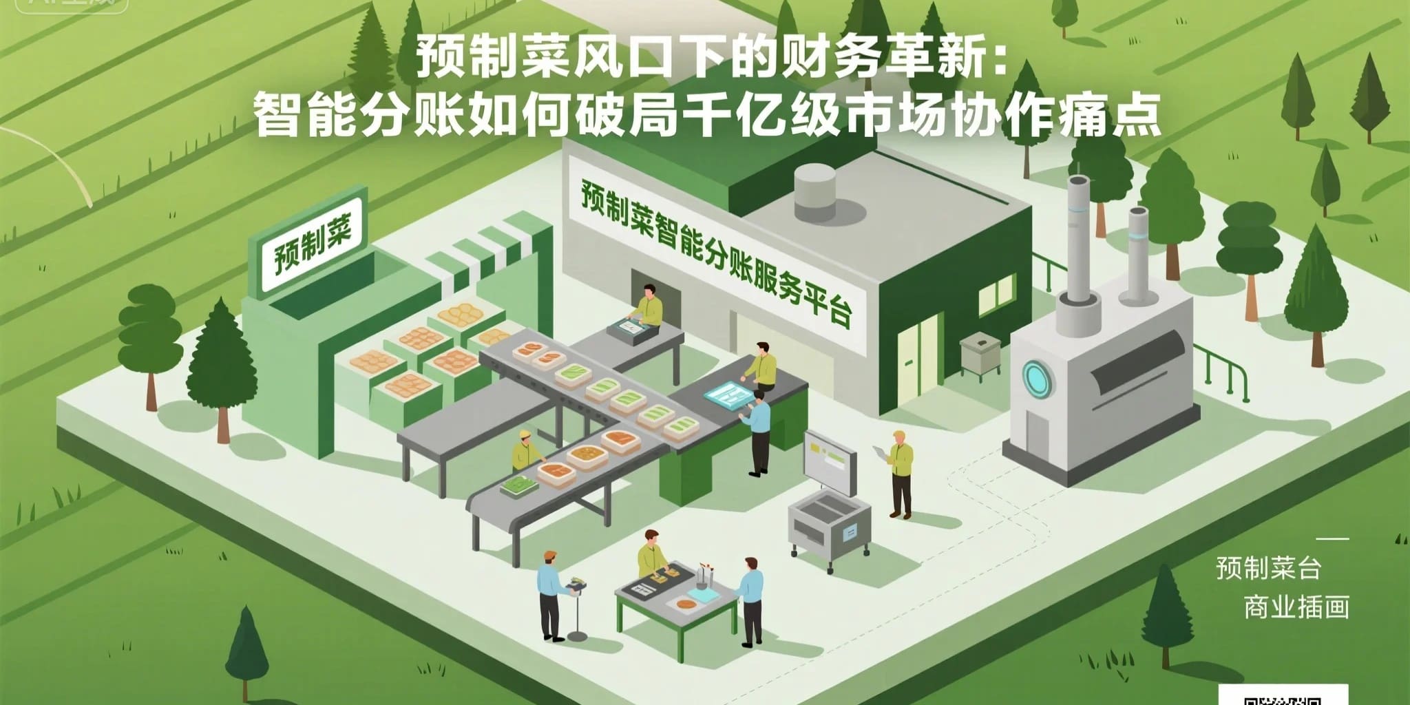 预制菜风口下的财务革新：智能分账如何破局千亿级市场协作痛点