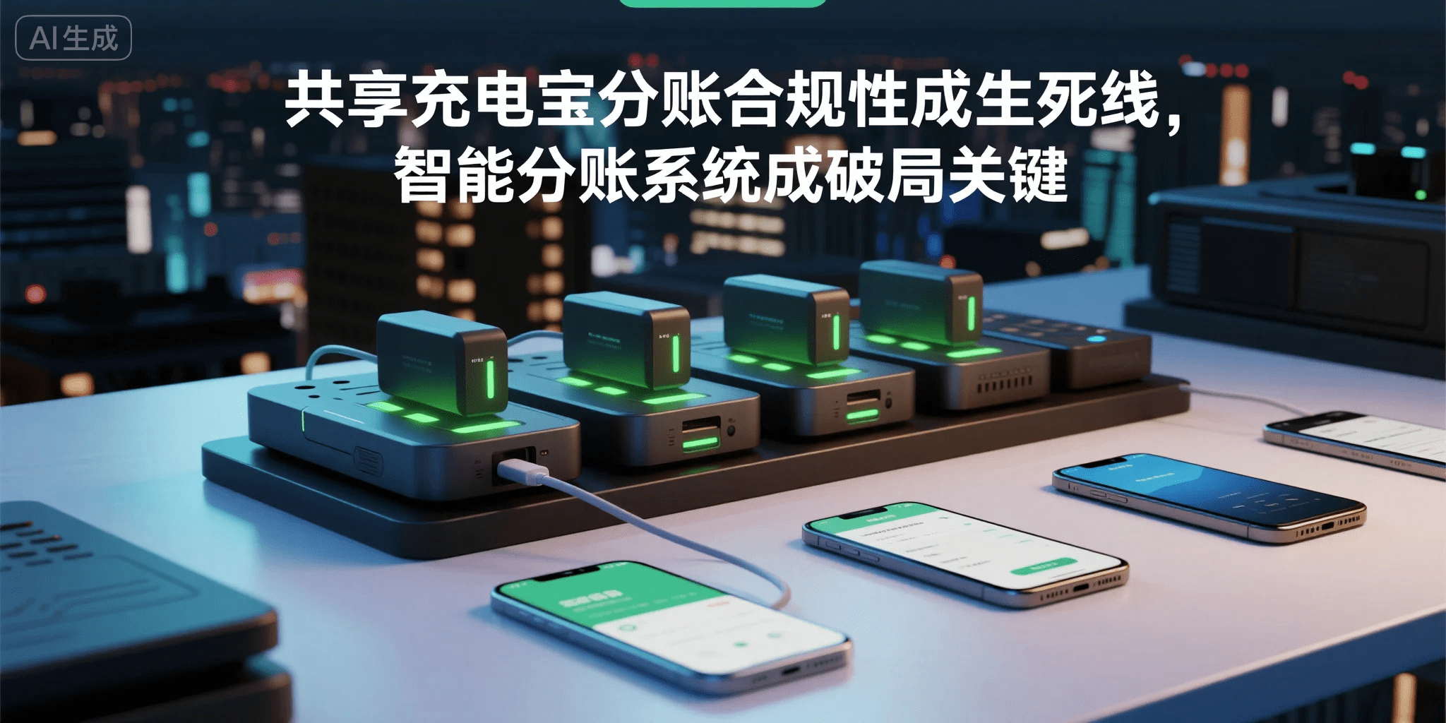 共享充电宝分账合规性成生死线，智能分账系统成破局关键