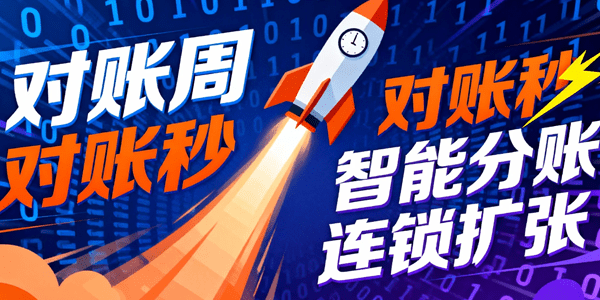 从“对账周”到“对账秒”，智能分账如何解放连锁品牌的扩张想象力？