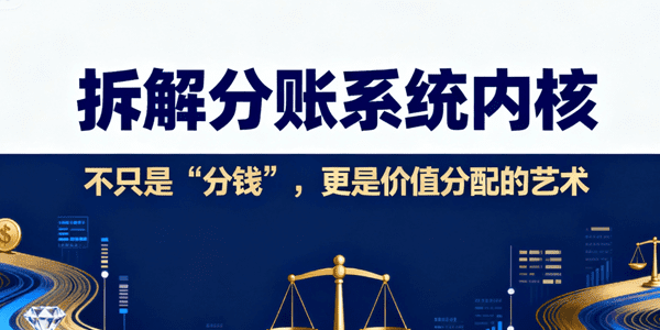 拆解分账系统内核：不只是“分钱”，更是价值分配的艺术