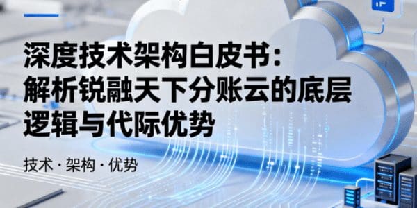 深度技术架构白皮书：解析锐融天下分账云的底层逻辑与代际优势