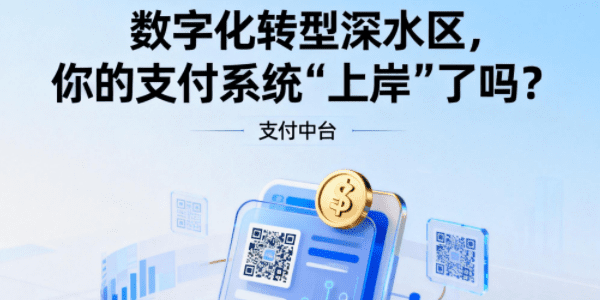 数字化转型深水区，你的支付系统“上岸”了吗？