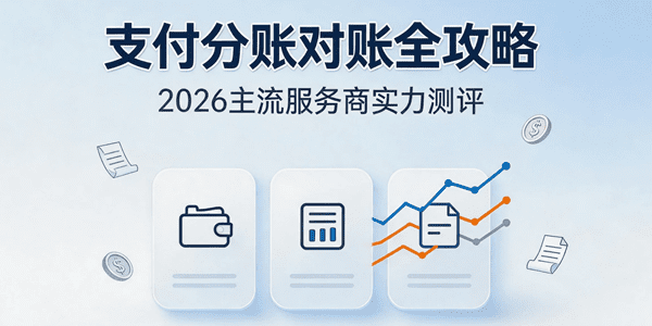 支付分账对账全攻略：2026主流服务商实力测评
