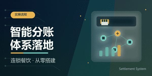 连锁餐饮分账怎么落地？从零搭建智能分账体系全流程实操